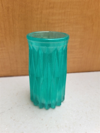 Teal vase